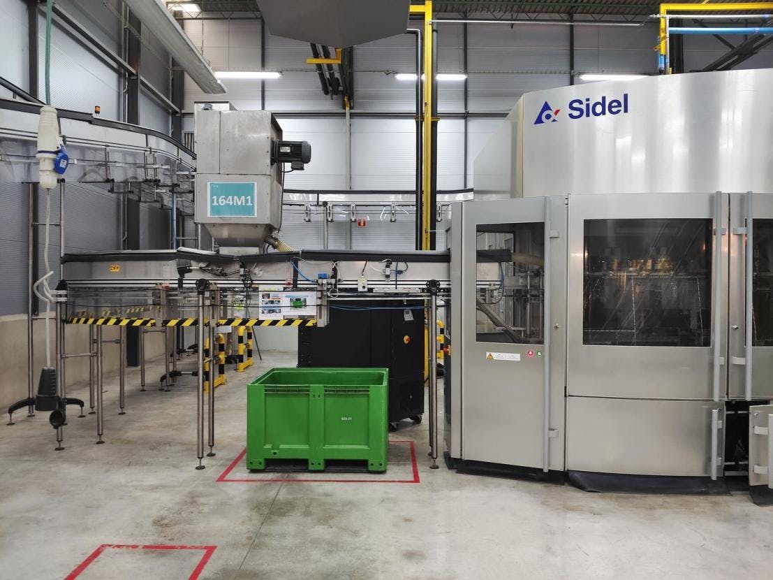 Vue arrière of SIDEL SBO 20 Universal Eco2 